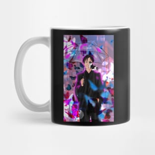 Neon Butterflies Mug